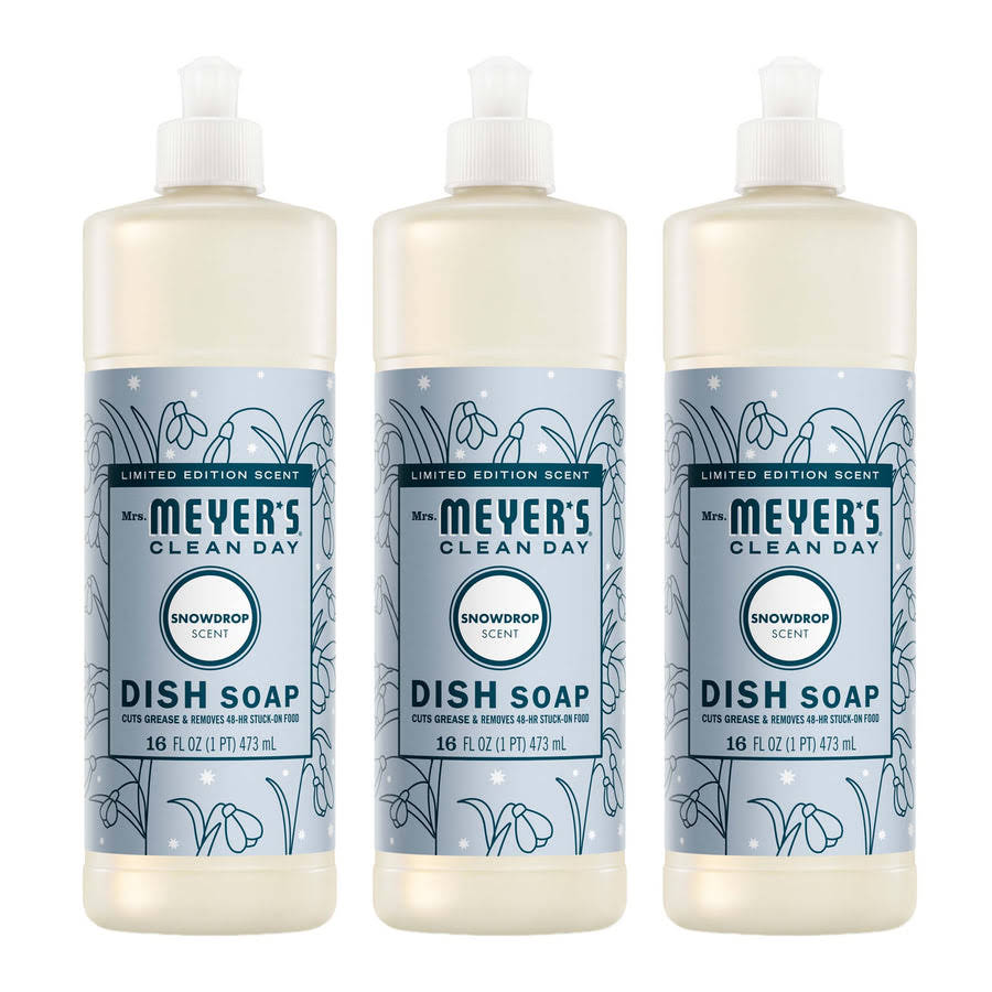 4ae820ac-ff08-5ce5-be7e-c33394c65e7a.jpg Snowdrop Dish Soap 3-count Bundle - Image 1