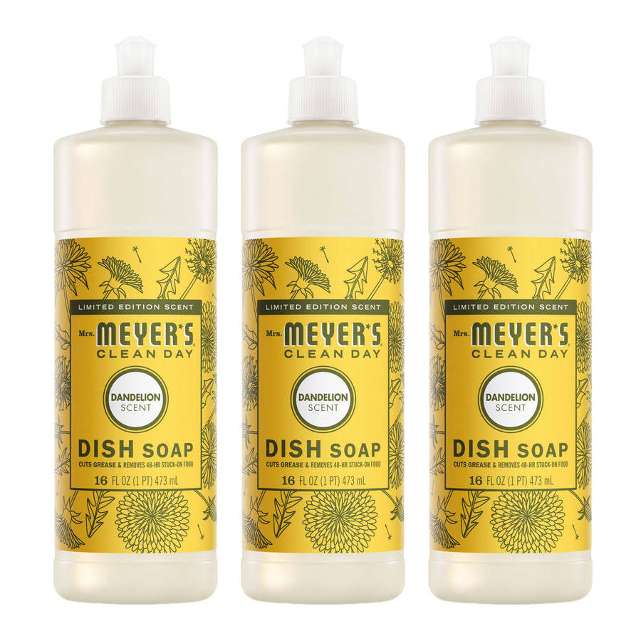 a036ed09-152d-53a9-a315-0b0a7cfd0a82.jpg Dandelion Dish Soap 3-count Bundle - Image 1